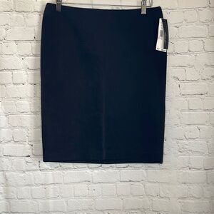 Kenneth Cole Reaction Women’s Black Knee Length Pencil Skirt Size 6 NEW